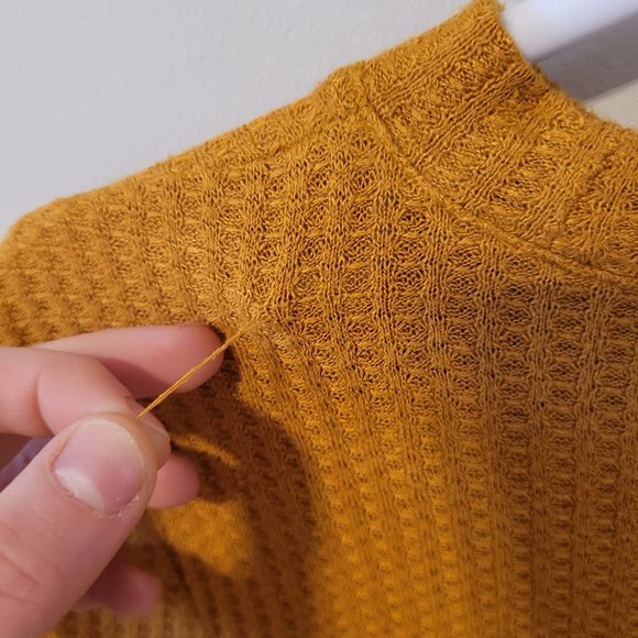 Mustard Crop Top - Picture 6 of 6